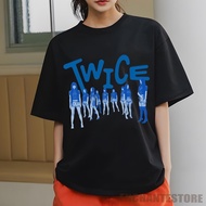 Retro Twice FourGuess My Strategy Kpop TWICE T-Shirt TWICE World TOUR Shirt Cotton Tee-shirt Short S