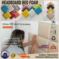 Headboard Bed Foam Wallpanel 3D Wall | Leather Soft Pack Wallpaper Wall Ceiling Bed Divider