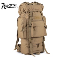 R ROGISI ROGISI 65L Outdoor Climbing Bag Waterproof Travel Men Women Backpack Camping Backpack BN-00