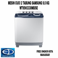 mesin cuci samsung 2 tabung 9.5 kg wt95h3330mb