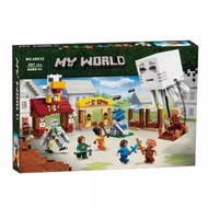 lego ninjago lego ninjago robot Minecraft Evil Balloon Village Strike 21273 Assembly Suitable for Le