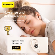 AWEI T81 EW11 TWS Wireless Bluetooth Headphones True Earphone Stereo Sports With Microphone Earbuds 