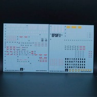 MG Stark Jegan Gundam neon Decal 積根 高達螢光水貼