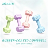 AERI Dumbbell for Weight Strength Training Neoprene 1Kg 2Kg 3Kg for Home and Gym Exercise