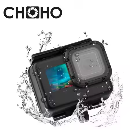 For GoPro Hero 9 10 11 12 13 Black Accessories Waterproof Case 50M Underwater + Touch Door Diving Ho