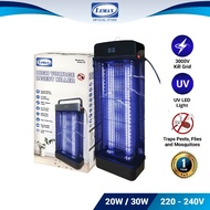 LEMAX 20W 30W High Voltage Insect Killer (BLACK) UV Tube Mosquito Fly Trap Pembunuh Serangga (IK-B2-
