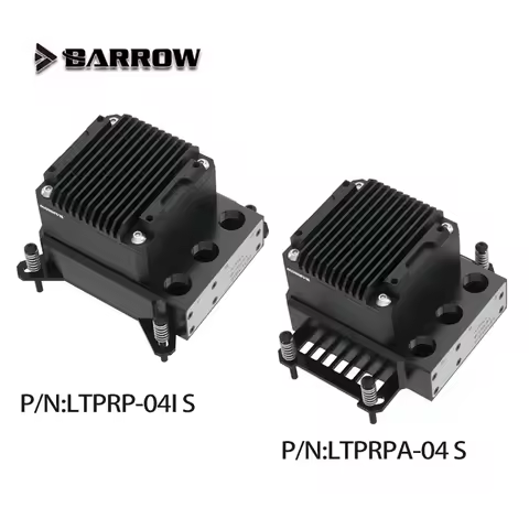 Barrow LTPRP-04I S, LTPRPA-04 S POM CPU Water Block Pump Reservoir Integrated Use for AMD AM3/INTEL 
