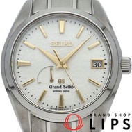 二手精工 Grand Seiko Spring Drive 41毫米雪白大師工坊限量版Grand Seiko Spring Drive SBGA259/9R65-0AE0 鈦金屬男士腕錶，白色，拋光，
