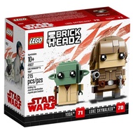 LEGO BrickHeadz Luke Skywalker & Yoda 41627