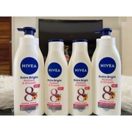 NIVEA Body Extra Bright Radiant and Smooth Lotion with UV Filter 380ml/200ML Nivea Lotion Body Lotio