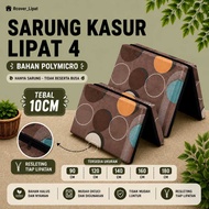 10cm Thick 4-Fold Zippered Mattress Cover || Smooth & Cool