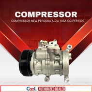 COMPRESSOR NEW PERODUA ALZA M500 2009-2016 ( 10SA13C 6PK to MYVI 1.3 2005-2010 ) XENCP