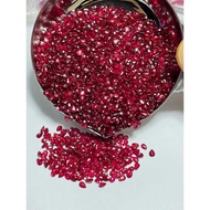 Natural Pigeon Blood Ruby Pigeon Blood Red Pear Shape 2.2 * 3.2 Faceted Finished Product Drop Shape 