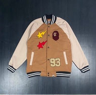 Varsity Baseball Jacket BAPE Bordir