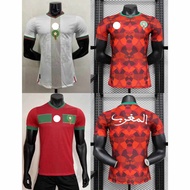 (Home/Away) Morocco Jersey AFCON 23/24 Player Issue With Printing Nameset Football Jersey