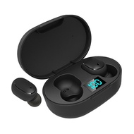 E6S TWS Wireless Bluetooth Headset Waterproof Noise Cancelling LED Earbuds with Mic Wireless Headpho