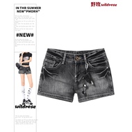 Retro Shorts American Shorts Women Shorts Denim Shorts