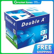 Double A | กระดาษถายเอกสาร A4 80 แกรม 2500 แผน 1 กลอง สำหรบเครองพมพ_JS