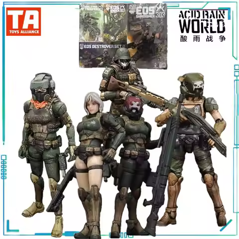 TOYS ALLIANCE Original Acid Rain War Series Iowa Light Infantry Female Soldier Movable Finished Prod