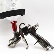 LVLP spraygun K400 paint spraygun, 1.4mm1.7mm gravity 600CC