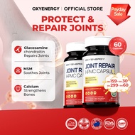 [LIVE] Oxyenergy Official Joint Repair HPMC Capsules 60's/180's Glucosamine + Chondroitin + MSM