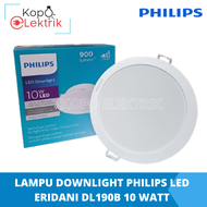 Eridani Lampu Led Downlight 10w Philips DL190B 10 Watt - Bulat