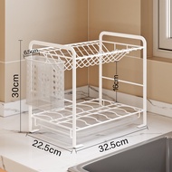 YIXIN | ชั้นระบายน้ำอุปกรณ์ครัวสำหรับภาชนะทำจากสแตนเลส