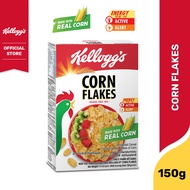 เคลล็อกส์ คอร์นเฟลกส์ 150 กรัม Kelloggs Corn Flakes 150 g ซีเรียล ซีเรียว ซีเรียลธัญพืช คอนเฟลก ขนมกินเล่น