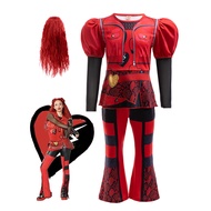 Girls Descendants 4Descendants Tights Two-Piece Set cosplay Halloween Stage Performance Costume
