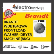 Brandt Front-loading washer-dryer WDB184QWA