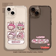 Labubu Phone Case For Samsung Galaxy S25 Ultra S25+ S24 FE 5G C55 A82 5G A81 M60S Note 10 Lite Soft 