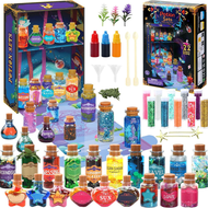Potion Magic Kit for Kids 22 Magic Fairy Arts and Crafts Kit Potion Bottles Birthday Gifts Toys for 