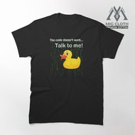 Rubber Ducky Debt Programmer Talk To The Duck 4329 T-Shirt