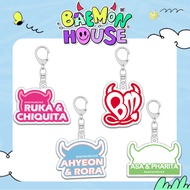 Kpop BABYMONSTER Team Comprehensive Acrylic Keychain Pendant Bag Accessories