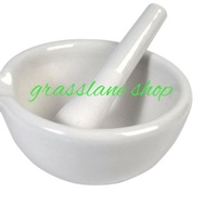 Updates - Mortar Mortar Pestle Pounder Porcelain Medicine 10cm 10cm