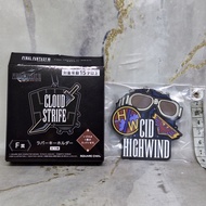 GANTUNGAN Final Fantasy 7 Rebirth Cid Highwind FF VII Rubber Keychain Ichiban Kuji F Prize Rubber Ke