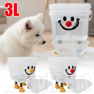 3L Large Capacity Automatic Water Dispenser for Pets, Transparent Design Easy Water Level Check, Dur