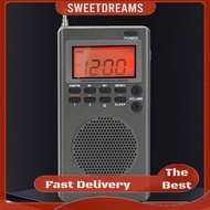 AM FM Portable Radio Digital Radio Built-in Speaker Great Reception Alarm Clock