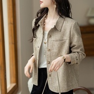 Fashionable Short Outerwear Womens Jacket September Unknown Small Fragrance Style Spring 2025 New Ar