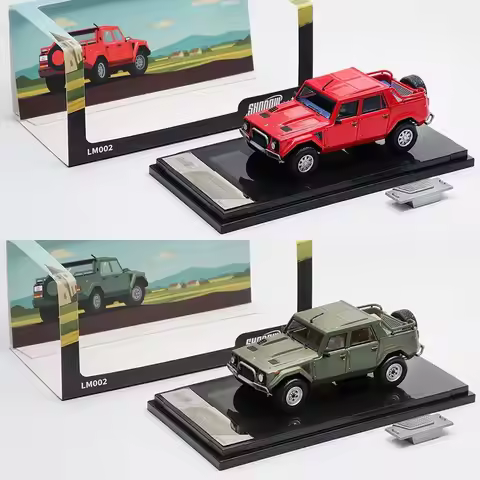 SHADOW PRO GCD 1:64 LM002 Pickup Truck Alloy Die Cast Car Model Collection Gift