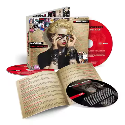 Madonna Finally Enough Love 50 Number Ones 3CD Set for Music Collection