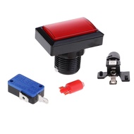 [Simhoa21] Rectangle Arcade Game Machine LED Illuminated Arcade Push Button&Microswitch