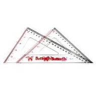Butterfly Triangle Ruler No. 6 Triangle Ruler Acrylic Plastic Triangle Ruler Butt & Tj/, Triangle Pg