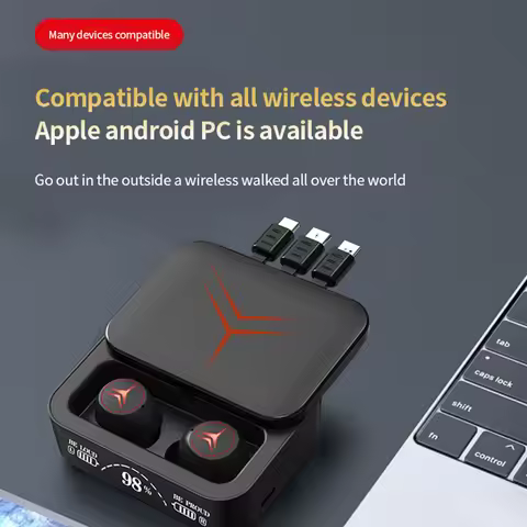 TWS M88 Pro Bluetooth Earphones Wireless Sport Headphones Touch Control HiFi 9D Stereo Waterproof In
