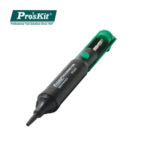 Pro'sKit 100% Original 8PK-366N-G Suction Tin Suckers Gun Soldering Iron Pen Hand Tools Desoldering 