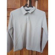 Preloved women's knit asoka fashion light grey