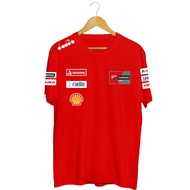 "2025 Ducati GP Team Replica T-Shirt Lelaki | Baju Motosikal 3D Print | F1 Racing Design | Kemeja-T 