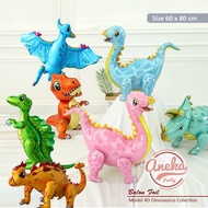 4D Dinosaur Foil Balloon 4D Jurassic Park Dino Balloon/ 4D Dinosaur Balloon/