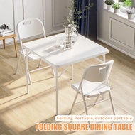 Square Foldable Table / Folding TABLE / OUTDOOR / Multi-Purpose Storage / Furniture 84x84cm