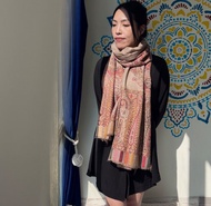 Kani卡尼丨頂級羊絨圍巾Pashmina-紅石榴